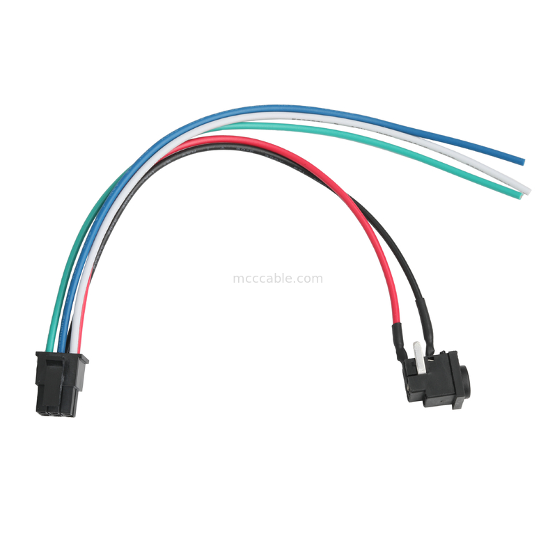 LHE 2147552062 MX3.0 6P से PJ-019 DC पावर कनेक्टर केबल UL1007 20AWG केबल