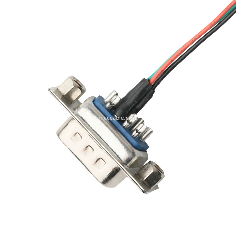 डीबी 9पी एलवीडीएस केबल असेंबली डी-एसयूबी-9पी पुरुष सोल्डर से एमएक्स1.25 मिमी 4 पिन वायर कनेक्टर ओईएम/ओडीएम