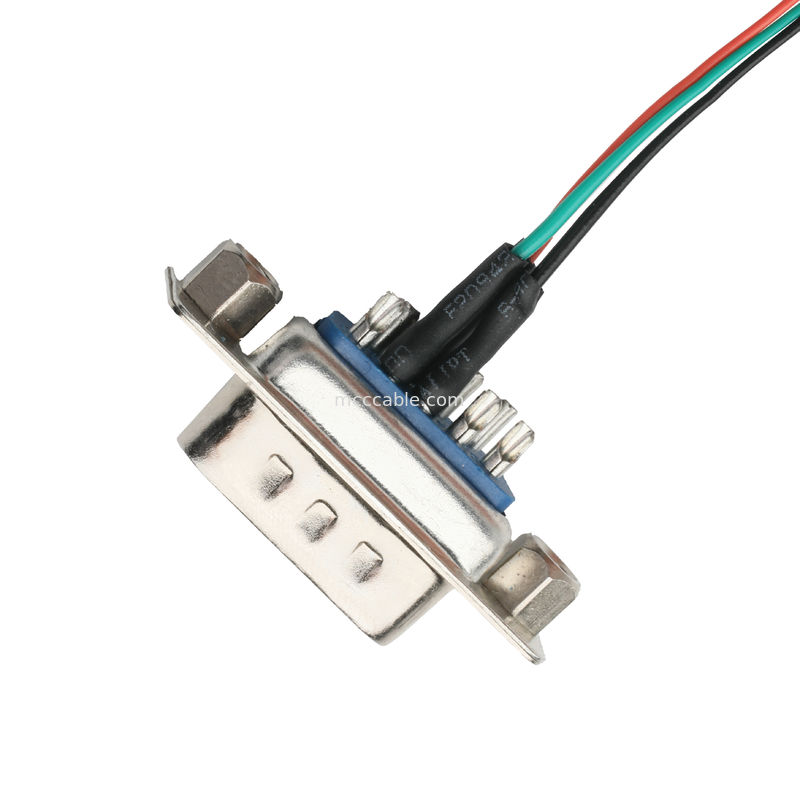 डीबी 9पी एलवीडीएस केबल असेंबली डी-एसयूबी-9पी पुरुष सोल्डर से एमएक्स1.25 मिमी 4 पिन वायर कनेक्टर ओईएम/ओडीएम