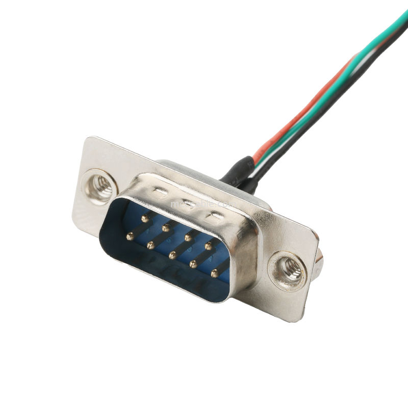 डीबी 9पी एलवीडीएस केबल असेंबली डी-एसयूबी-9पी पुरुष सोल्डर से एमएक्स1.25 मिमी 4 पिन वायर कनेक्टर ओईएम/ओडीएम