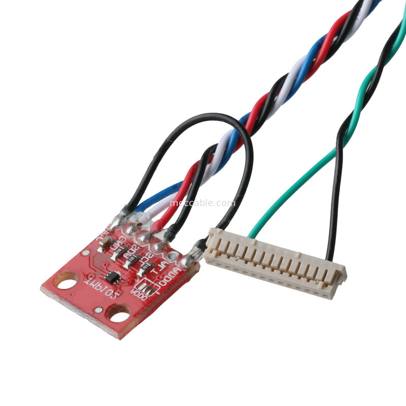 संयुक्त कस्टम केबल जेएसटी आरएफ-10 से डीएफ13-14एस-1.25सी डीएफ13-5एस-1.25सी और एसईएन-13314 केबल कनेक्टर असेंबली