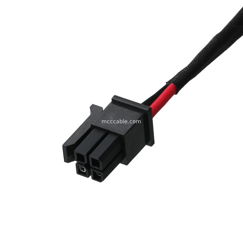 TER MOLEX 430250610 ऑटोमोबाइल इलेक्ट्रिकल उपकरण के लिए तार हार्नेस के लिए 6Pin कस्टम सहअक्ष असेंबली