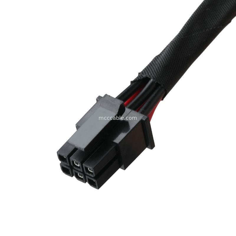 TER MOLEX 430250610 ऑटोमोबाइल इलेक्ट्रिकल उपकरण के लिए तार हार्नेस के लिए 6Pin कस्टम सहअक्ष असेंबली
