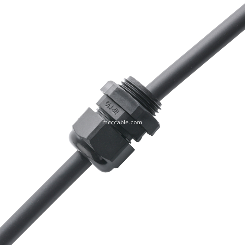 कनेक्टर 89140-0101 RCPT 40P IDC 26-28AWG GOLD सीधे-थ्रू, एकीकृत सीलिंग रिंग के साथ एनपीटी हब