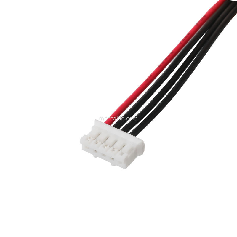 कस्टम हार्नेस केबल असेंबली JST PHR-5 से PHR-4 कनेक्टर केबल UL1007 24AWG OEM/ODM