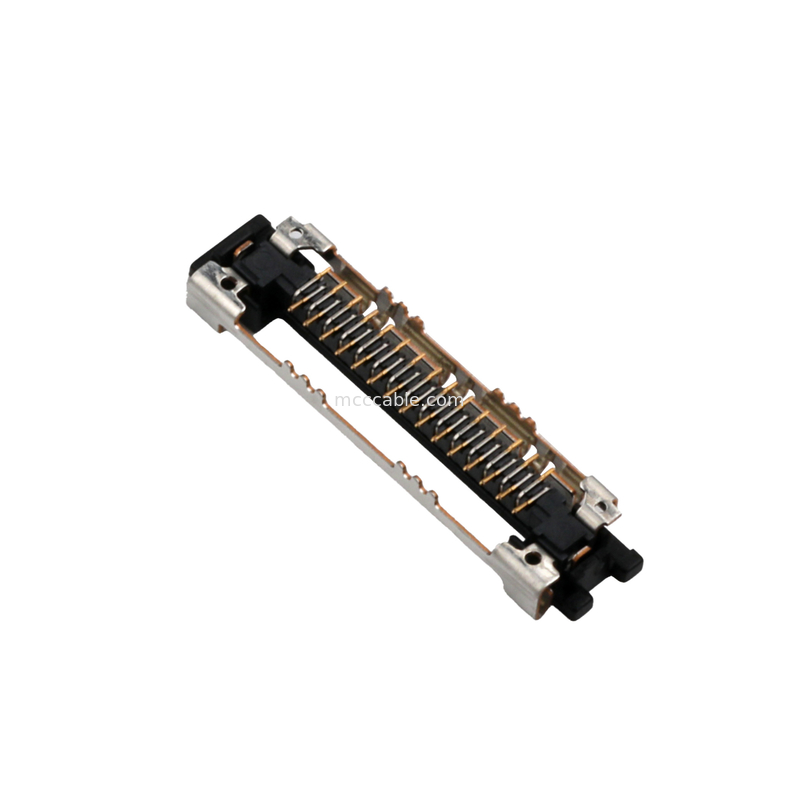 DF38 श्रृंखला DF38A-30S-0.3V ((51) उच्च परिशुद्धता माइक्रो समाक्षीय कनेक्टर बोर्ड पर