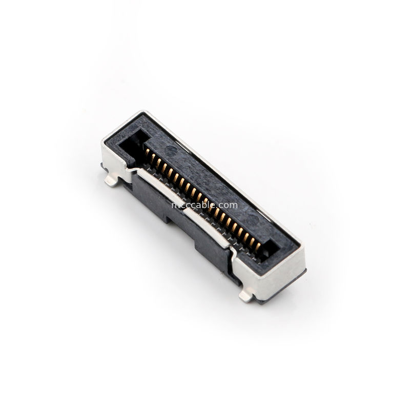 होंडा LVC-D20SFYG पीसी-साइड 0.5 मिमी पिच एसएमटी प्रकार कनेक्टर एकल / फ्लैट सुपर पतली समाक्षीय केबलों के लिए