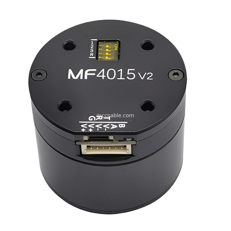 एमएफ श्रृंखला सर्वो मोटर औद्योगिक कस्टम MF4015v2 चालक के साथ एफओसी नियंत्रण सर्वो मोटर