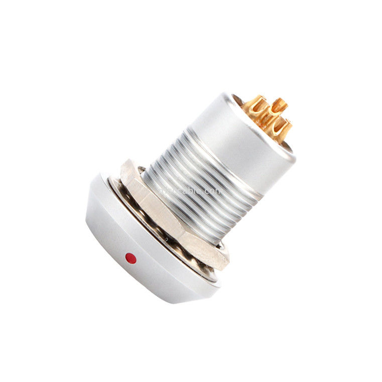 पुश-प्लग सेल्फ-लॉकिंग कनेक्टर सर्कुलर कनेक्टर्स बी सीरीज Z8 6Pin महिला