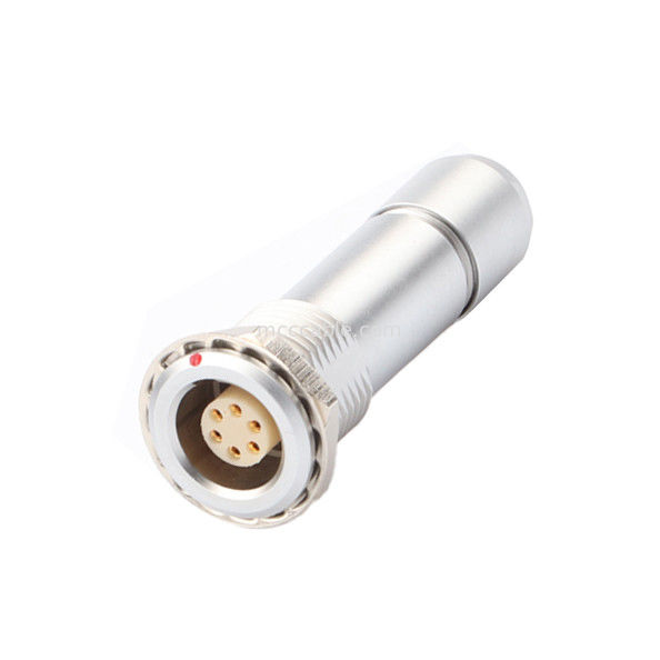 औद्योगिक जलरोधक परिपत्र कनेक्टर बी श्रृंखला Z10 6P महिला इनडोर यूनिवर्सल डबल नट केबल क्लैंप केबल को ठीक करने के लिए