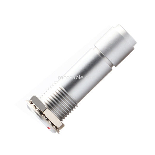 औद्योगिक जलरोधक परिपत्र कनेक्टर बी श्रृंखला Z10 6P महिला इनडोर यूनिवर्सल डबल नट केबल क्लैंप केबल को ठीक करने के लिए