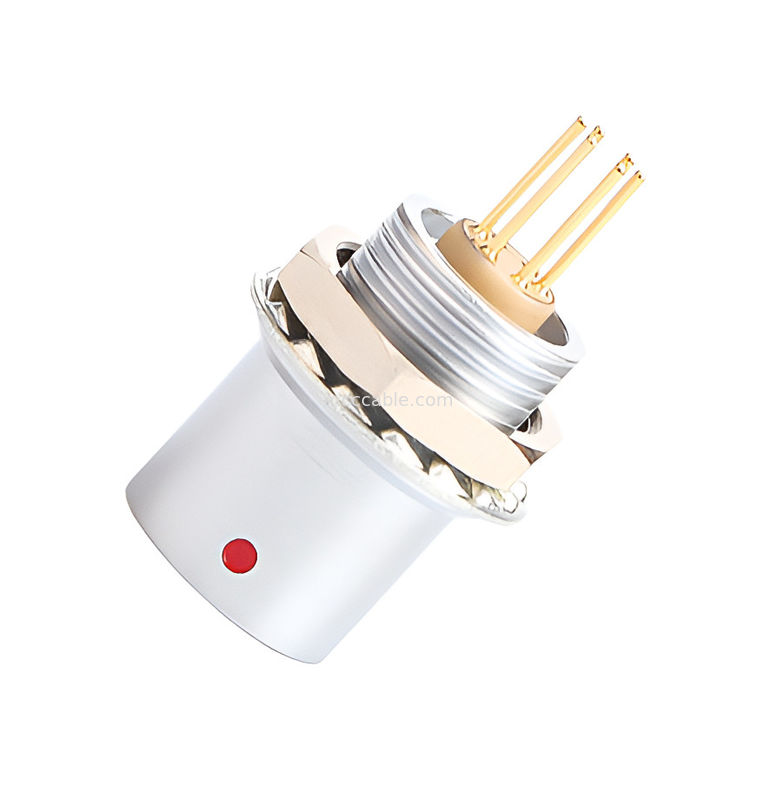 पुश-पिल सेल्फ-लॉकिंग कनेक्टर सर्कुलर इंडस्ट्रियल कंट्रोल बी सीरीज Z6 कनेक्टर 6-पिन महिला से 6-पिन सिग्नल सेंसर