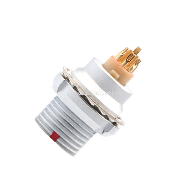 घुमावदार जलरोधी श्रृंखला पुश-ट्रल स्व-लॉकिंग Z3 8Pin चेसिस कनेक्टर के बाहरी निर्धारण के लिए