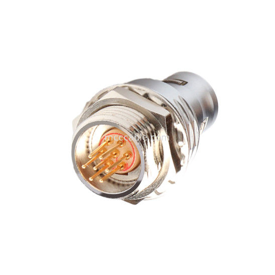 परिपत्र कनेक्टर T9 7Pin फिक्स्ड प्लग नट फिक्स्ड सैन्य चिकित्सा एयरोस्पेस उपकरण कनेक्टर