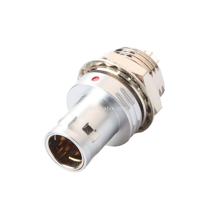 परिपत्र कनेक्टर T9 7Pin फिक्स्ड प्लग नट फिक्स्ड सैन्य चिकित्सा एयरोस्पेस उपकरण कनेक्टर