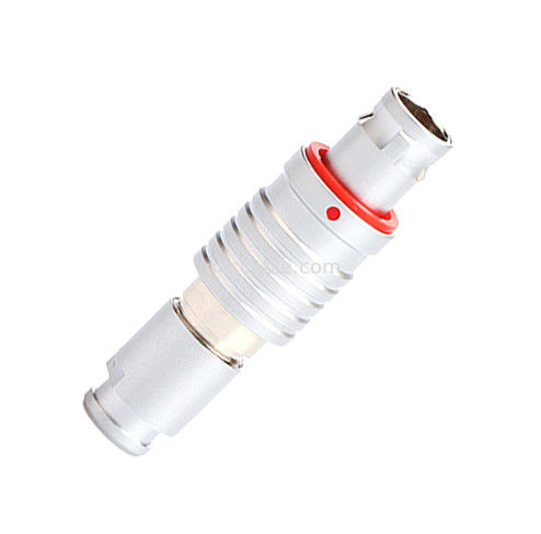 पुश-प्लग स्व-लॉकिंग T6 सील प्लग IP54 इंडस्ट्रियल कनेक्टर, सर्कुलर वाटरप्रूफ कनेक्टर एम बी सीरीज