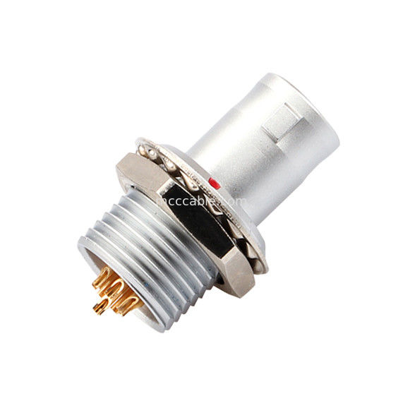 पुश-प्लग स्व-लॉकिंग T2 8Pin सर्कुलर कनेक्टर पैनल फिक्स्ड प्लग बिना लॉक डिवाइस औद्योगिक समाधान