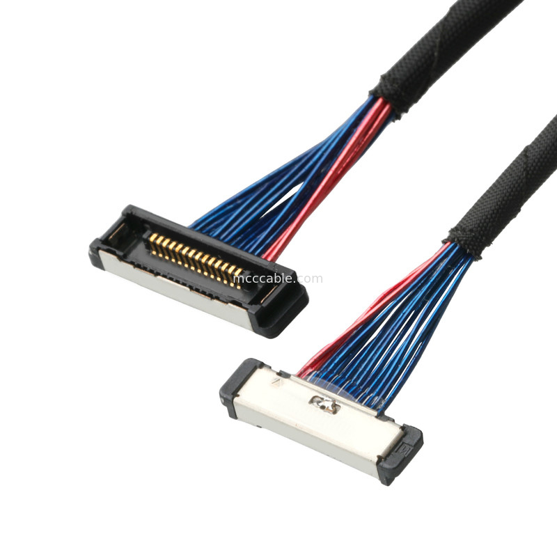 सूक्ष्म समाक्षीय केबल 20380 कनेक्टर 20380-R14T-06 0.4 मिमी पिच 14P कनेक्टर