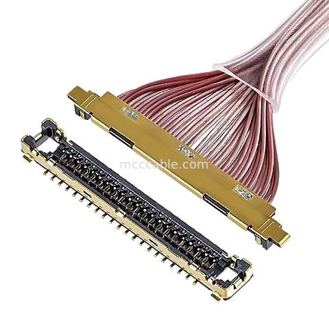 20531 20532 20533 040T 040E 2799-040 पिच दाएं कोण ऊर्ध्वाधर युग्मन प्रकार माइक्रो-कॉक्सियल कनेक्टर