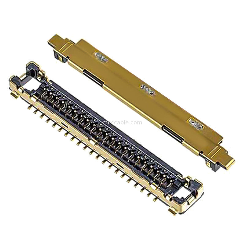 20531 20532 20533 040T 040E 2799-040 पिच दाएं कोण ऊर्ध्वाधर युग्मन प्रकार माइक्रो-कॉक्सियल कनेक्टर