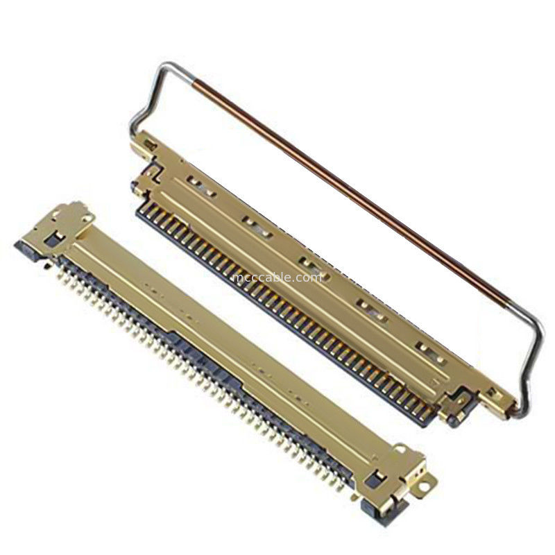 20453 20454 20455-240T A40E-76 2574 2576-0402 समाक्षीय केबल 0.4 मिमी पिच क्षैतिज संभोग प्रकार माइक्रो-कोक्सिया