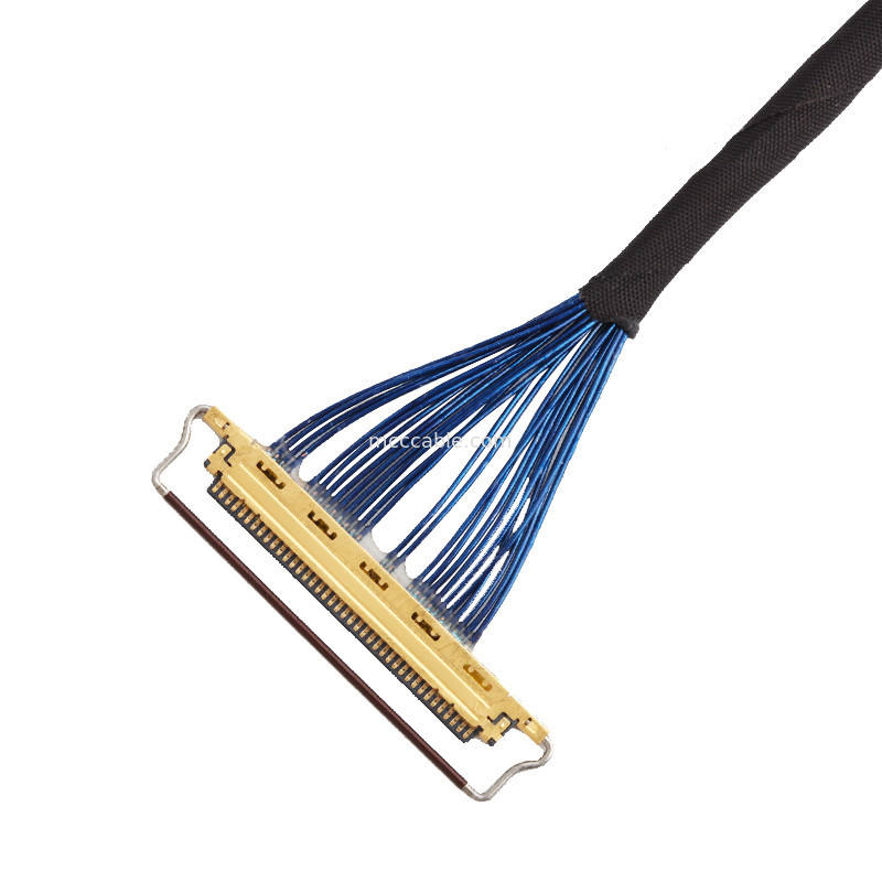 44AWG SGC LVDS EDP केबल  0.5mm पिच 20453-330t-13 से 20453-340t-13