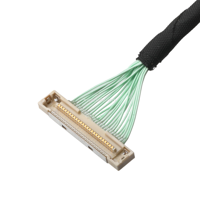 कनेक्टर यूएवी केबल असेंबली Lvds Edp केबल असेंबली DF36-25P-0.4SD माइक्रो समाक्षीय केबल