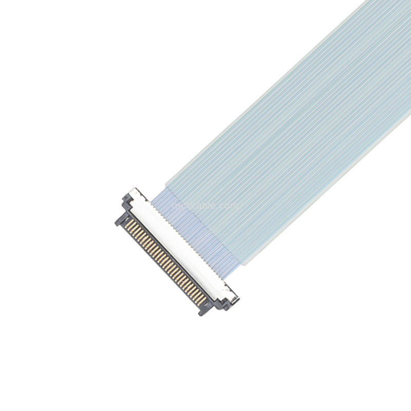 1 to 1 USL20-30SS-012-BH 0.4mm Pitch Customized heat resistant tape Coaxial Cable Connector