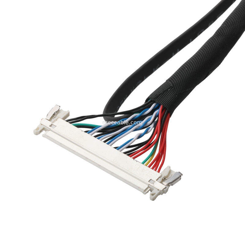 JAE FI-X30HL से JST SHDR-40V-S-B 40P और JST PHR-6 कनेक्टर केबल lvds केबल डिस्प्ले आवेदन
