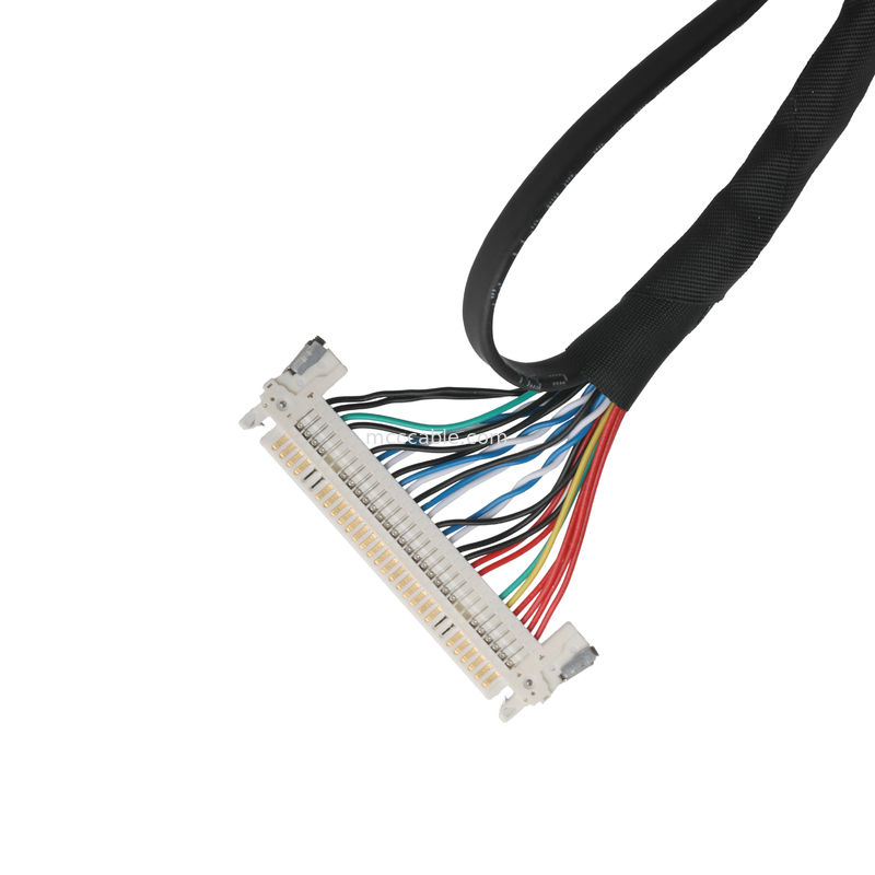 JAE FI-X30HL से JST SHDR-40V-S-B 40P और JST PHR-6 कनेक्टर केबल lvds केबल डिस्प्ले आवेदन