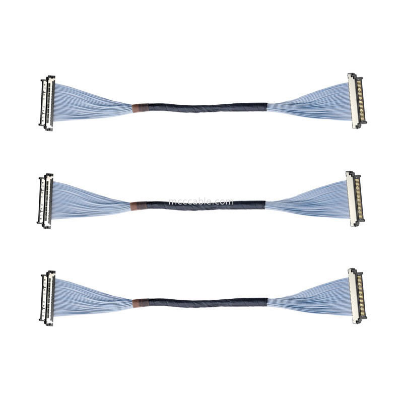 USL20-30SS-015C 0.4mm माइक्रो कोएक्सियल केबल 5G-सक्षम कैमरों के लिए उच्च-आवृत्ति सिग्नल अखंडता