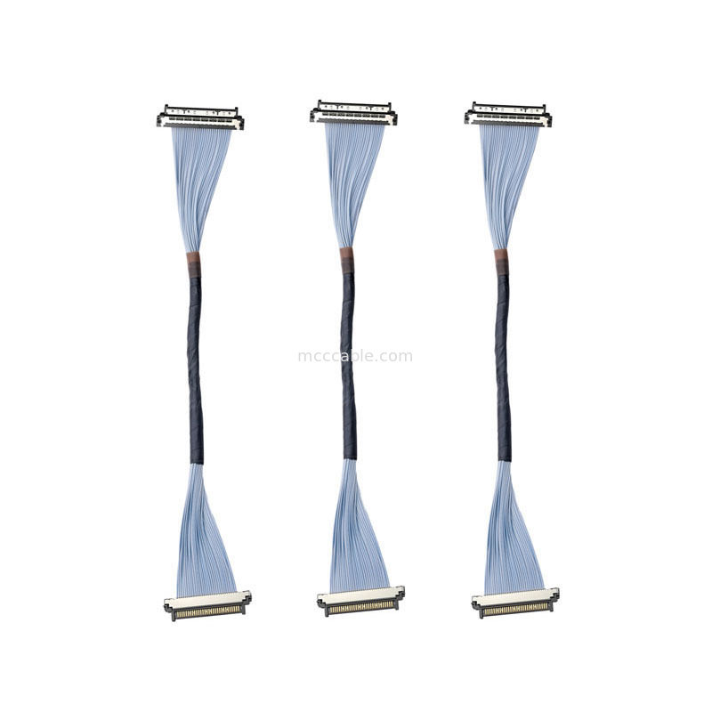 भविष्य के लिए तैयार USL20-30SS-015B माइक्रो कोएक्सियल केबल 0.4mm कनेक्टर एआई एज कंप्यूटिंग कैमरों के लिए