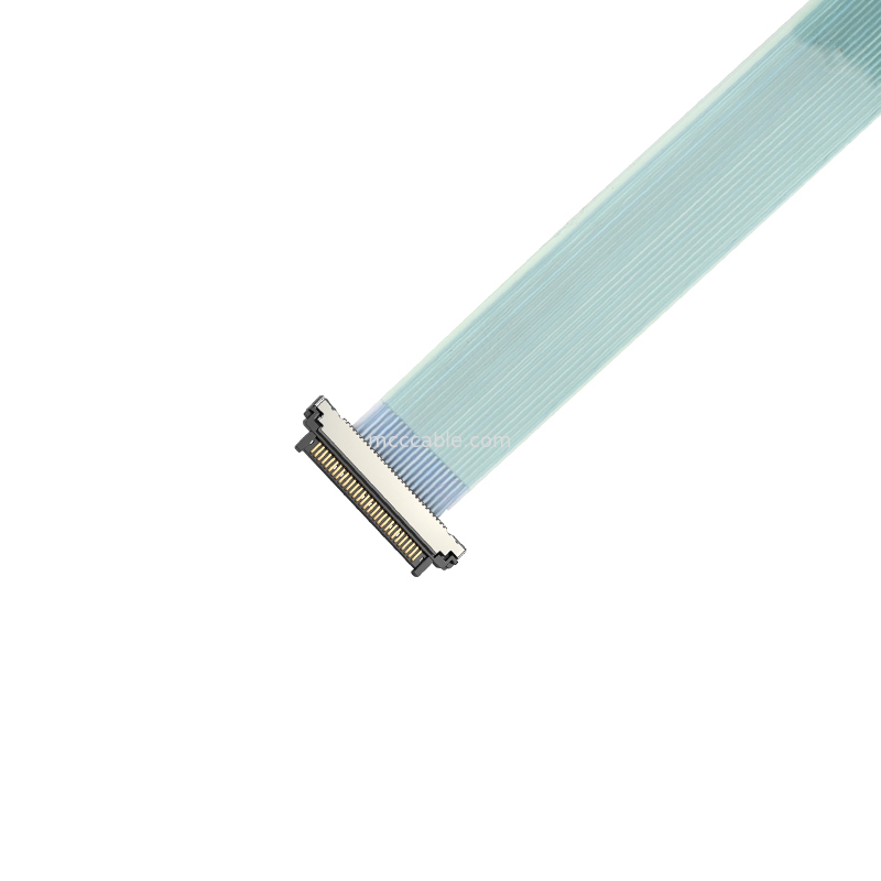 0.4mm पिच USL20-30SS-007CH - 4K IP कैमरों के लिए उच्च-प्रदर्शन ZIF कनेक्टर