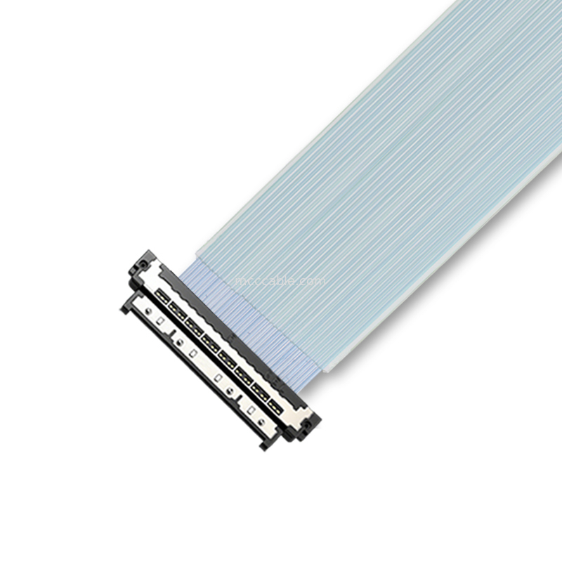 USL20-30SS-008BH 0.4mm लो-प्रोफाइल ZIF - कॉम्पैक्ट डिजिटल वीडियो मॉड्यूल के लिए आदर्श