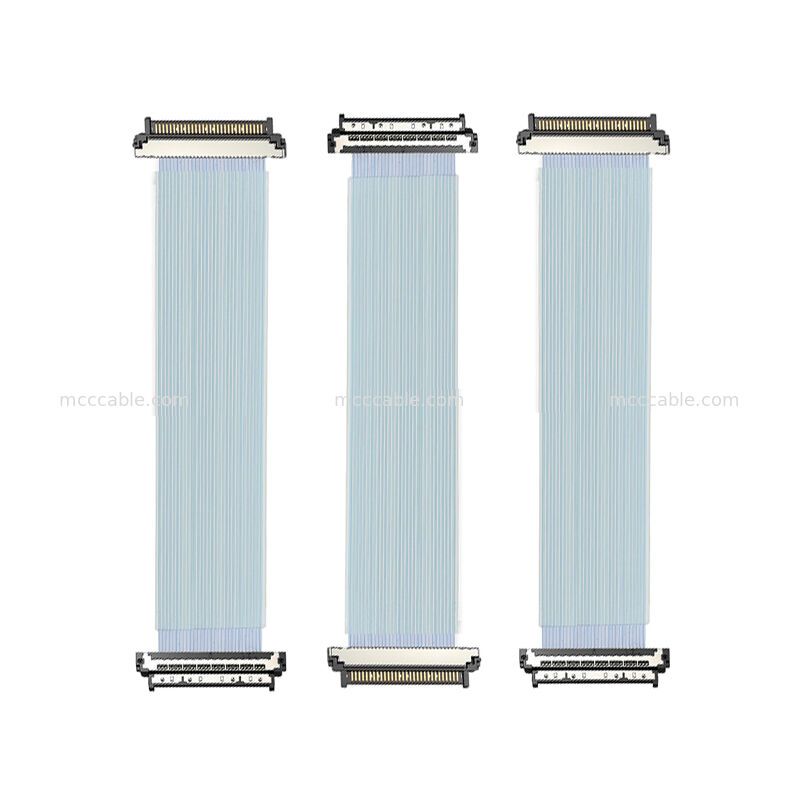 USL20-30SS-025BH 0.4 मिमी माइक्रो कोएक्स रिबन केबल ड्रोन गिंबल कैम के लिए झटके प्रतिरोधी और विरोधी कंपन कनेक्टर