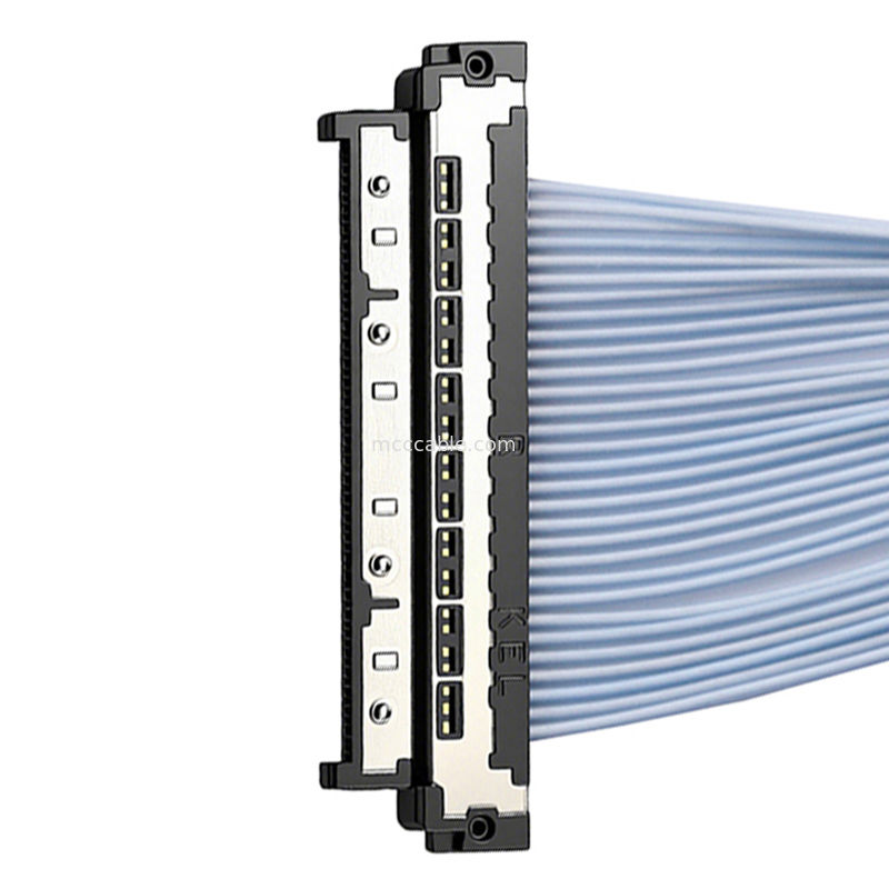 भविष्य के लिए तैयार USL20-30SS-015B माइक्रो कोएक्सियल केबल 0.4mm कनेक्टर एआई एज कंप्यूटिंग कैमरों के लिए