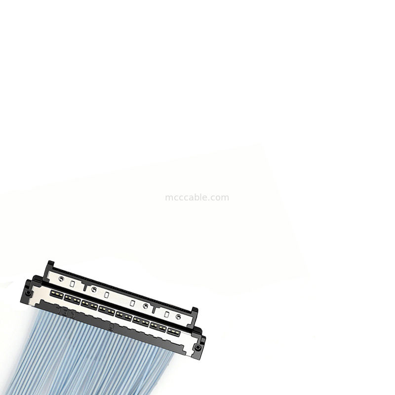 सटीक 0.4mm USL20-30SS-016C माइक्रो कोएक्सियल केबल ZIF कनेक्टर 8MP+ उच्च-रिज़ॉल्यूशन निगरानी कैमरों के लिए