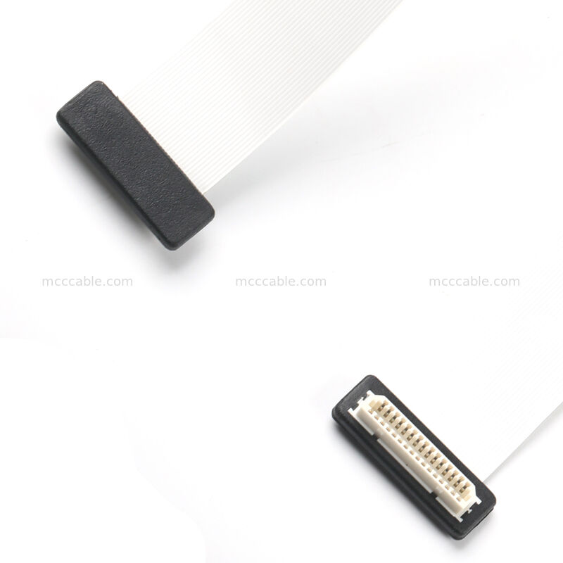 31-पिन FFC/FPC केबल असेंबली, 0.5mm पिच, UL 2896 प्रमाणित, दोहरे सिरे