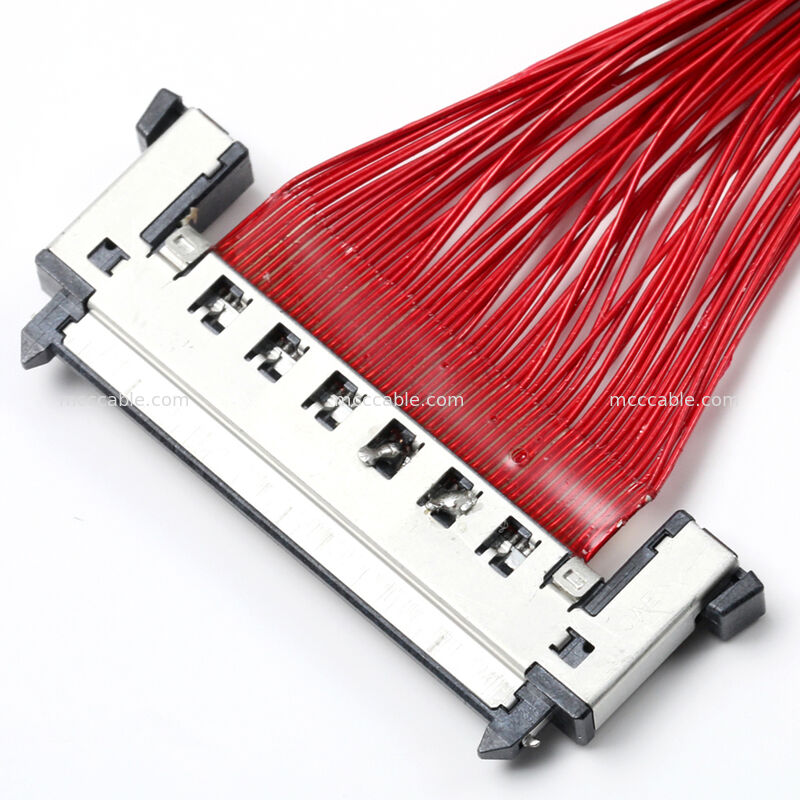 FI-RE51CL कनेक्टर के साथ माइक्रो कोएक्सियल केबल असेंबली – कस्टम OEM हाई-स्पीड इंटरकनेक्ट