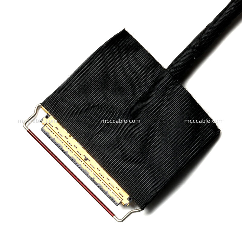 20453-030T से 20453-040T ई-डीपी माइक्रो कोएक्स केबल असेंबली एलसीडी डिस्प्ले के लिए