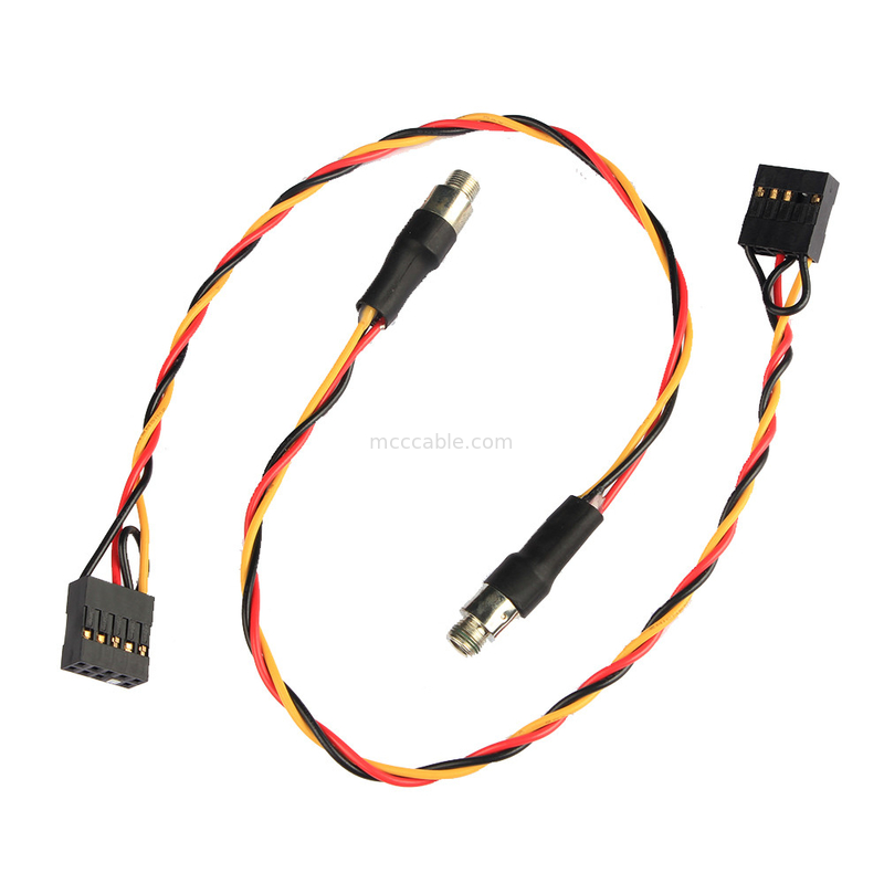 Molex 22 55 2101 कस्टम केबल हार्नेस 2.54 मिमी पिच 3.5 मिमी पैनल माउंट ऑडियो जैक
