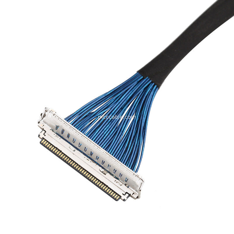 माइक्रो कोएक्स Mipi Dsi Lvds ईडीपी केबल असेंबली 20846 20Pin 20846-020t-02 20847-020t-02 20P