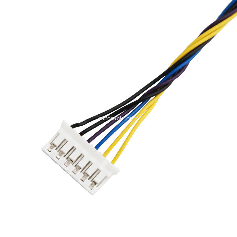 घंटे 9 पिन वायर हार्नेस असेंबली Df14-9s-1.25c से Jst 6 पिन Phr-6 26awg