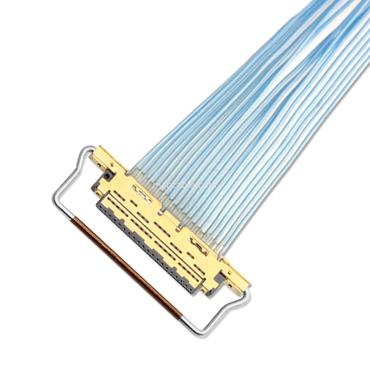 SGC Lvds Edp समाक्षीय केबल असेंबली 20P 20633-220T-01S से 20633-220T-01S