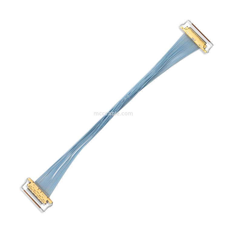 SGC Lvds Edp समाक्षीय केबल असेंबली 20P 20633-220T-01S से 20633-220T-01S