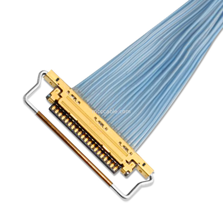 SGC Lvds Edp समाक्षीय केबल असेंबली 20P 20633-220T-01S से 20633-220T-01S