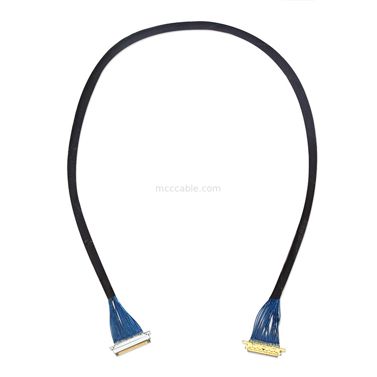 0.4mm 30p LVDS माइक्रो कोएक्सियल केबल CBL 20472-030T-10R lvds डिस्प्ले कनेक्ट