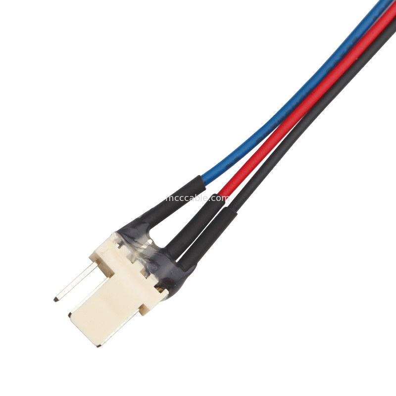 JST JH 2.5mm 4 पिन Molex 4 वायर फैन Y केबल असेंबली lvds 4 पिन कनेक्टर केबल