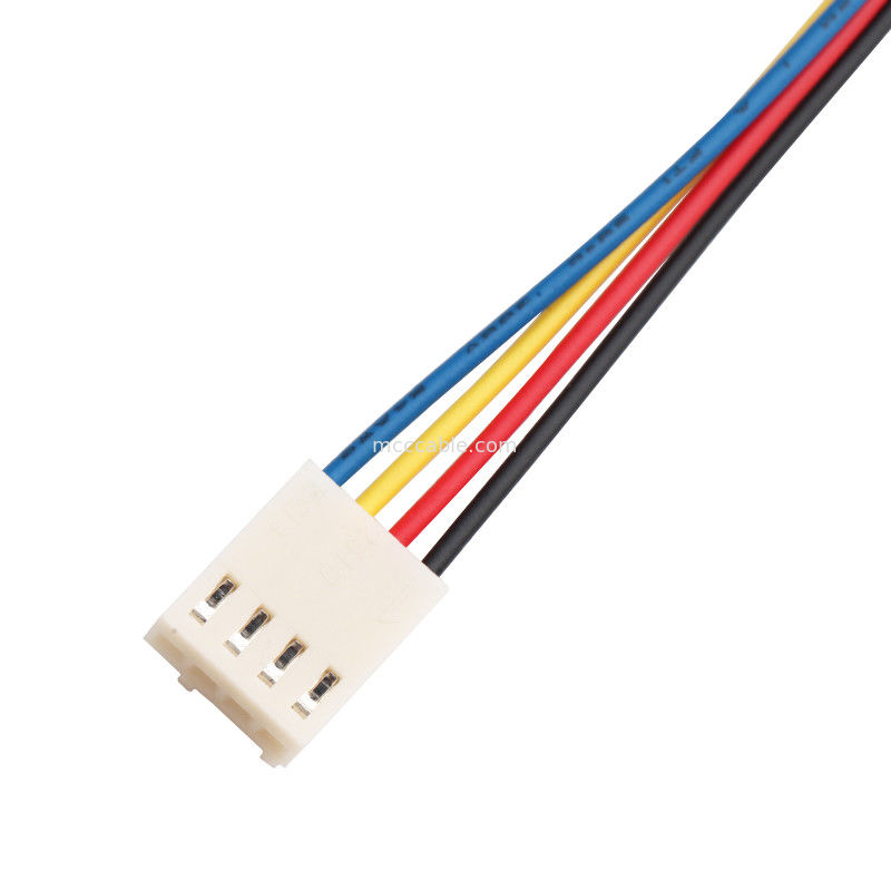 JST JH 2.5mm 4 पिन Molex 4 वायर फैन Y केबल असेंबली lvds 4 पिन कनेक्टर केबल