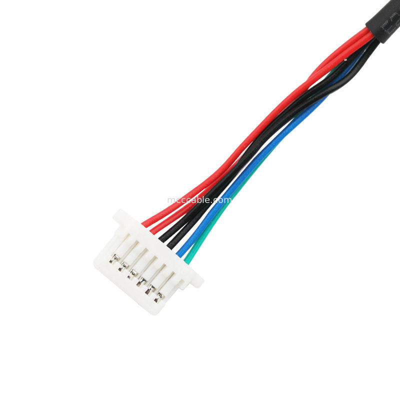 JST SHLP-06V-SB SHR-6P हार्नेस केबल असेंबली फॉर ट्रांसमिट सिग्नल / इलेक्ट्रिकल पावर